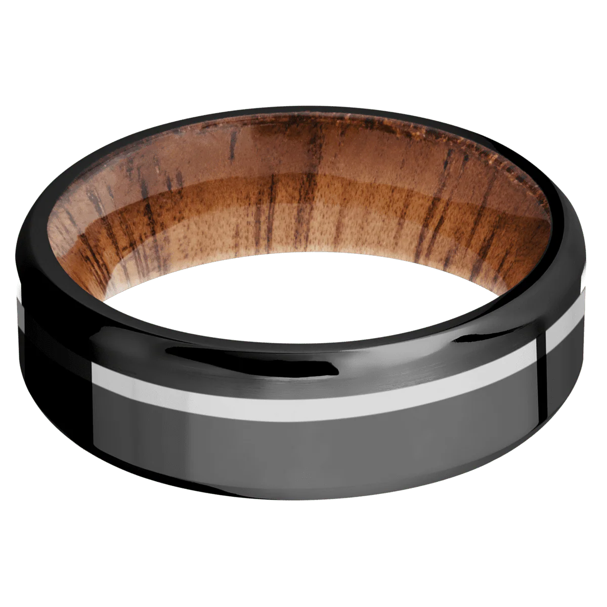 Zirconium + Polish , Polish Finish + Koa - Image 3