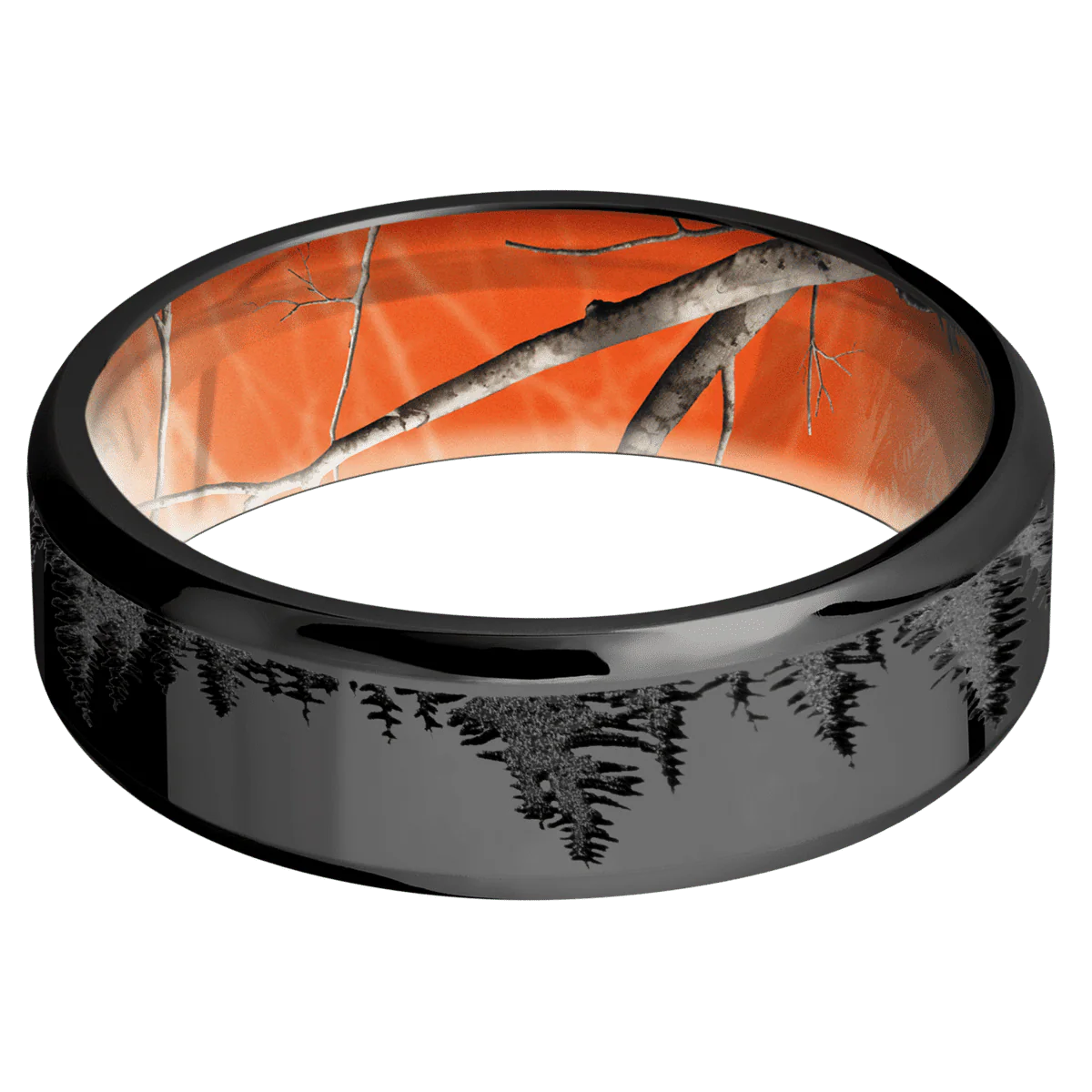 Zirconium + Polish , Polish Finish + RealTree APC Orange - Image 3