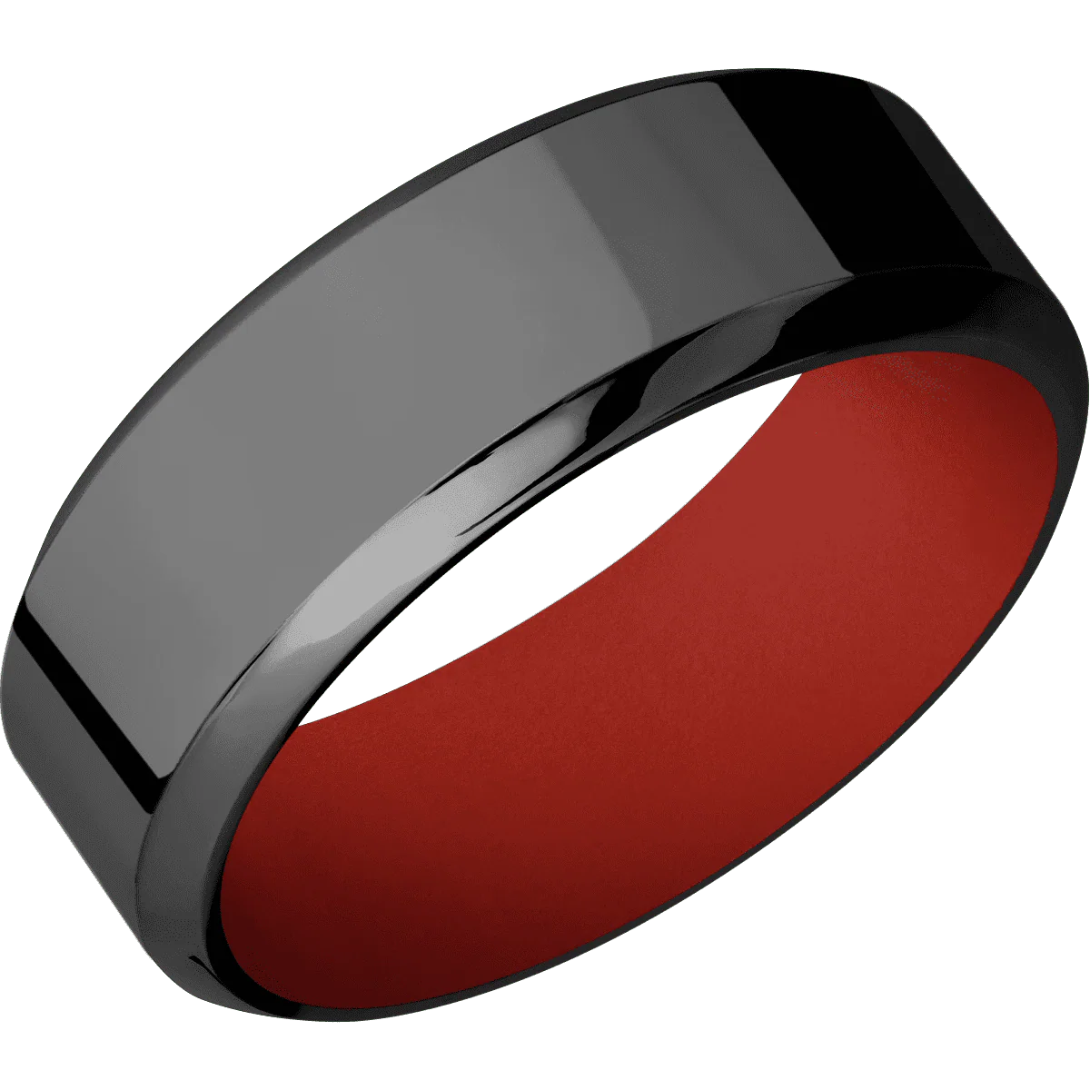 Zirconium + Polish , Polish Finish + Red Apple - Image 2