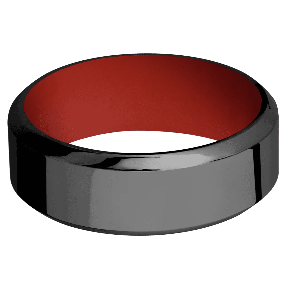 Zirconium + Polish , Polish Finish + Red Apple - Image 3
