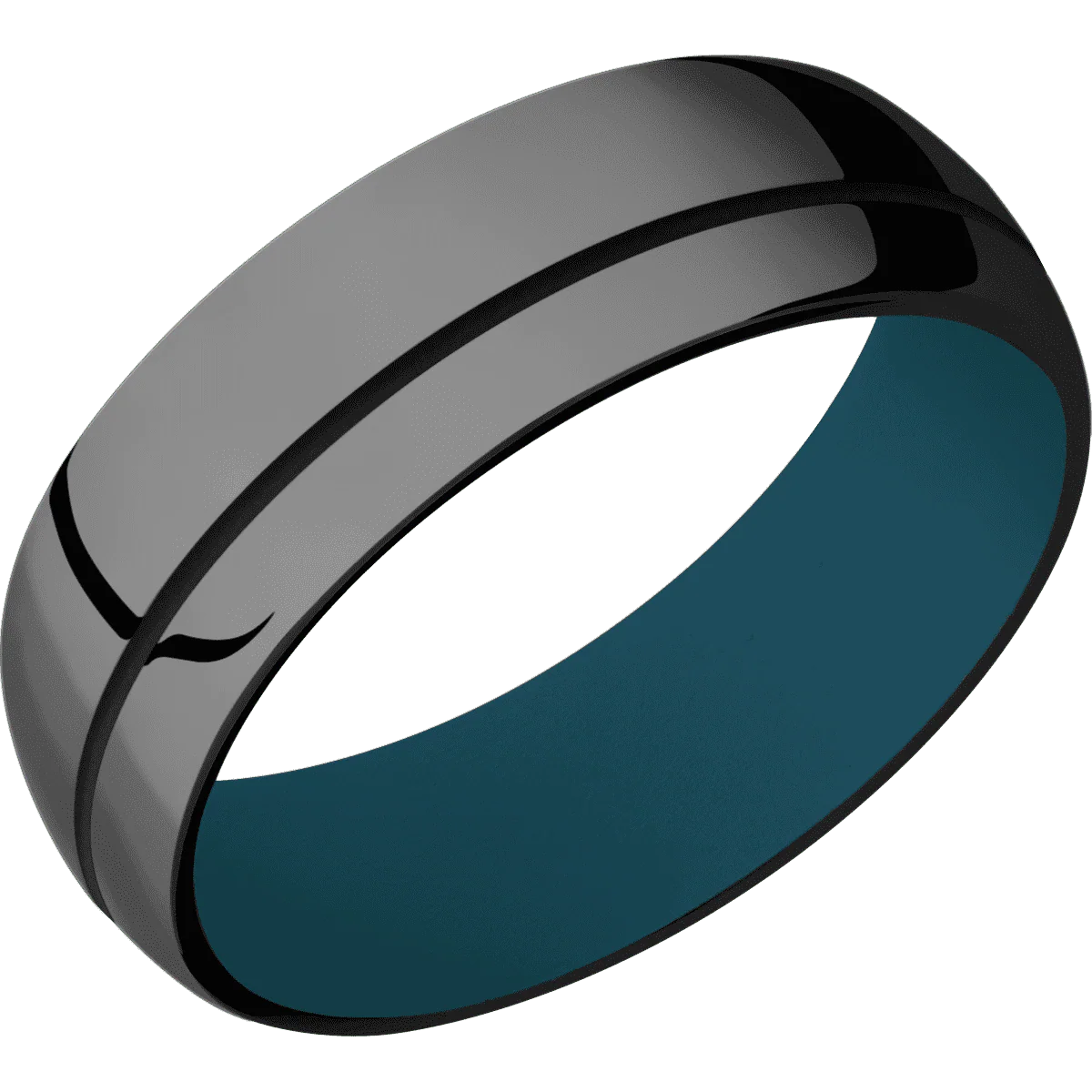 Zirconium + Polish , Polish Finish + Sky Blue - Image 2