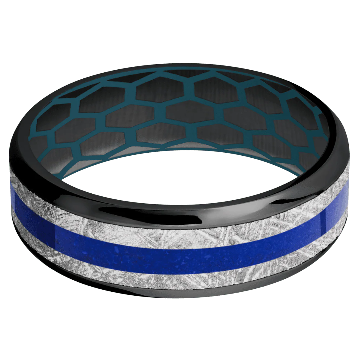 Zirconium + Polish , Polish Finish + Sky Blue - Image 3
