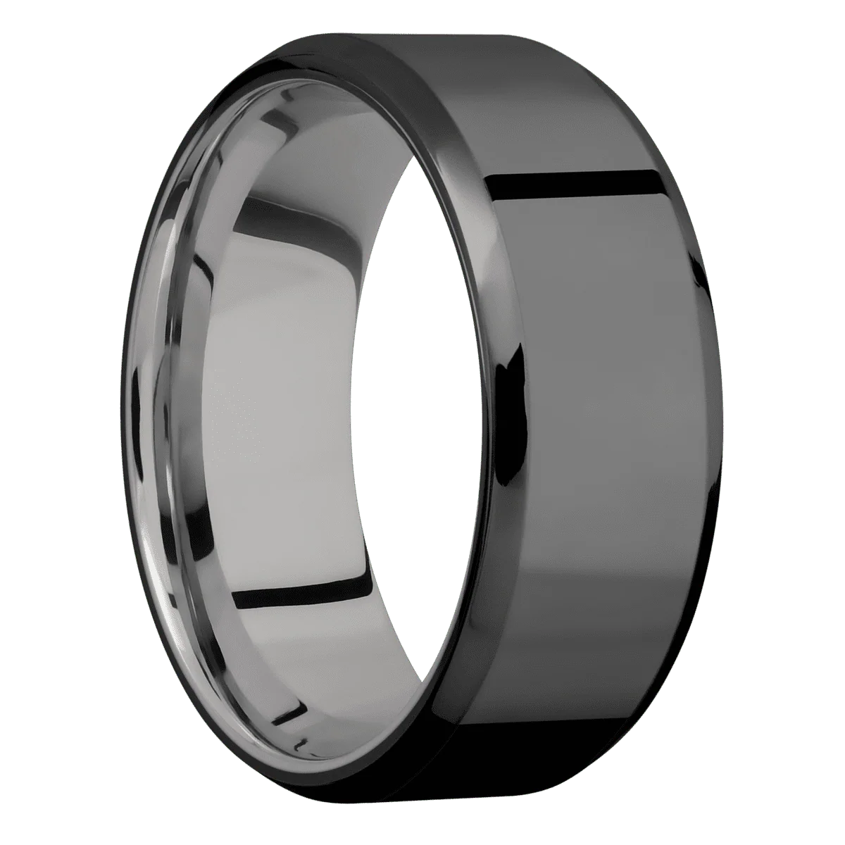 Zirconium + Polish , Polish Finish + Titanium