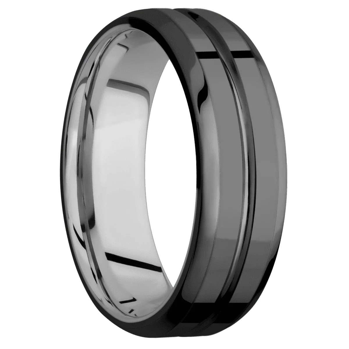 Zirconium + Polish , Polish Finish + Titanium