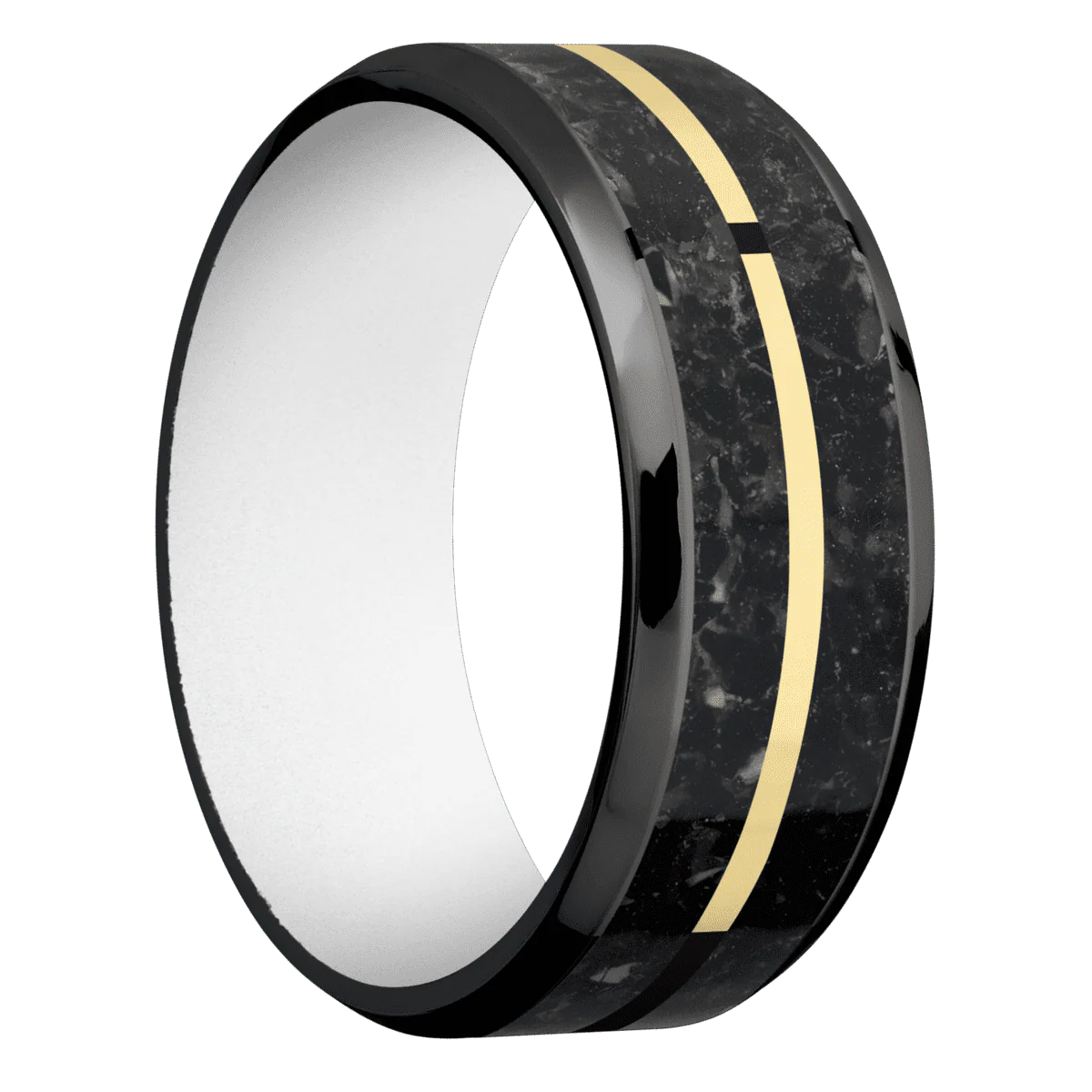 Zirconium + Polish , Polish Finish + Your Color
