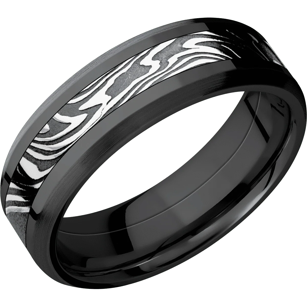 Zirconium + Polish , Satin Finish - Image 2