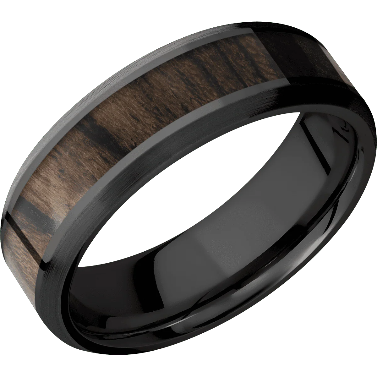 Zirconium + Polish , Satin Finish - Image 2