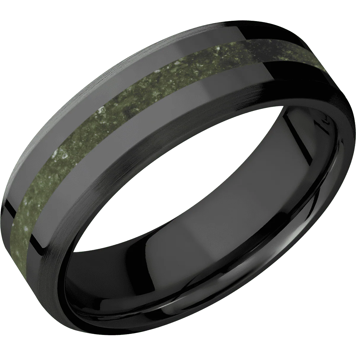 Zirconium + Polish , Satin Finish - Image 2