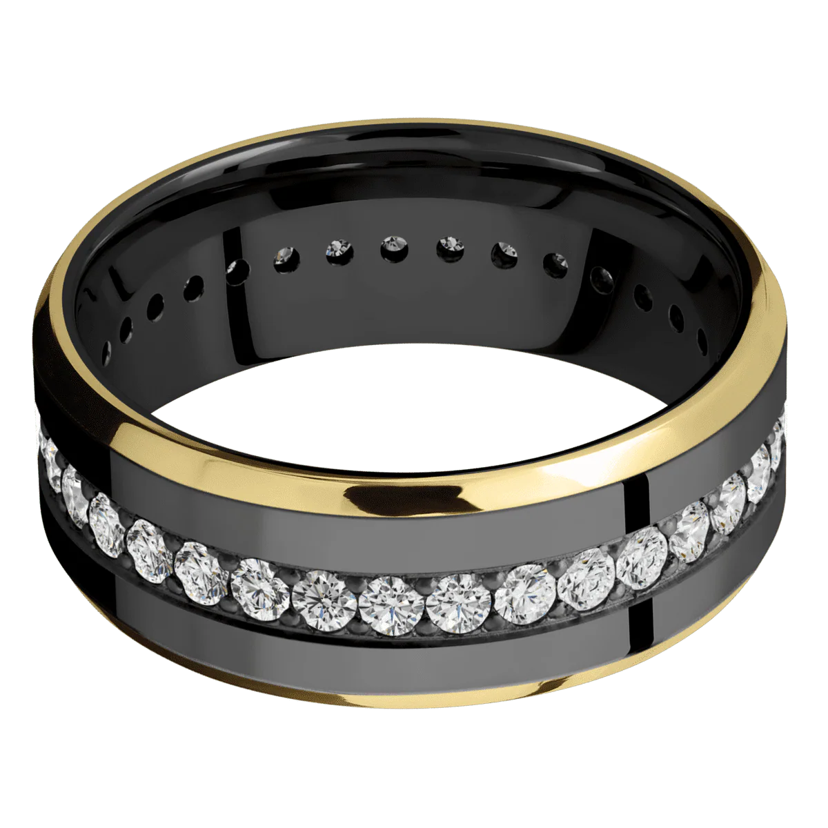 Zirconium + Polish , Satin Finish - Image 3