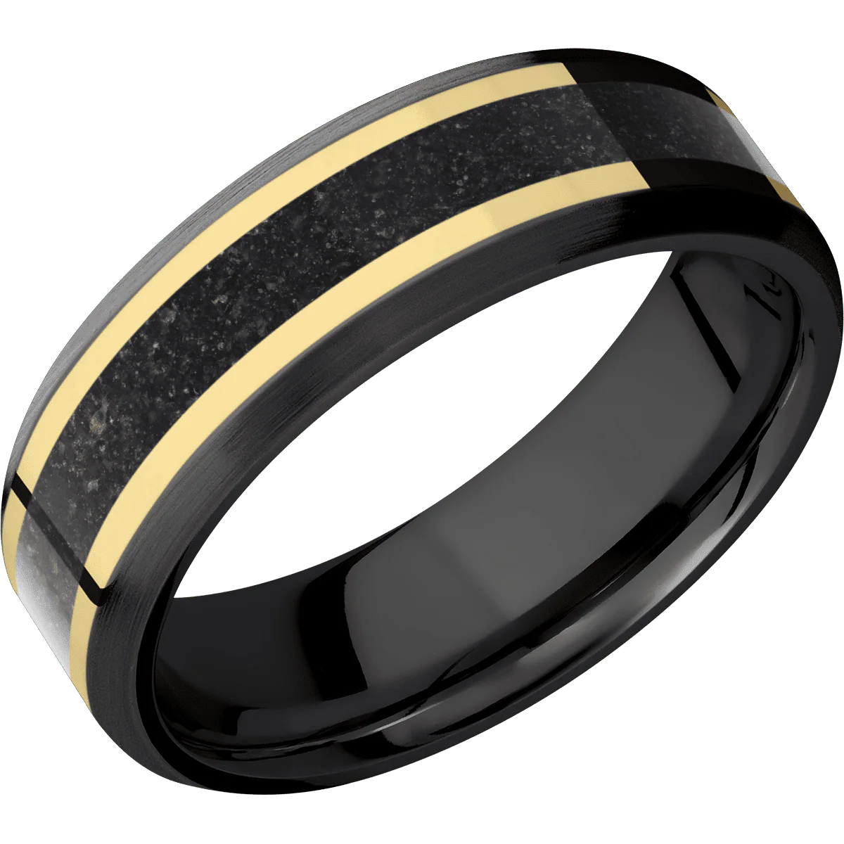 Zirconium + Polish , Satin Finish - Image 2