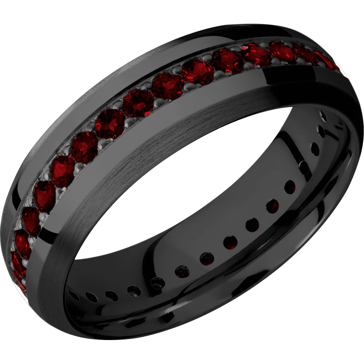 Zirconium + Polish , Satin Finish - Image 2