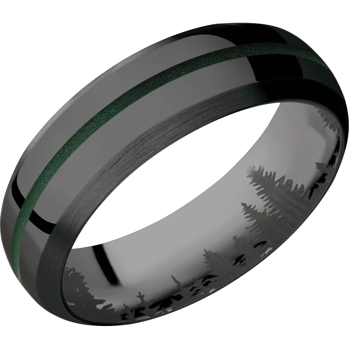 Zirconium + Polish , Satin Finish + Tantalum Noir - Image 2