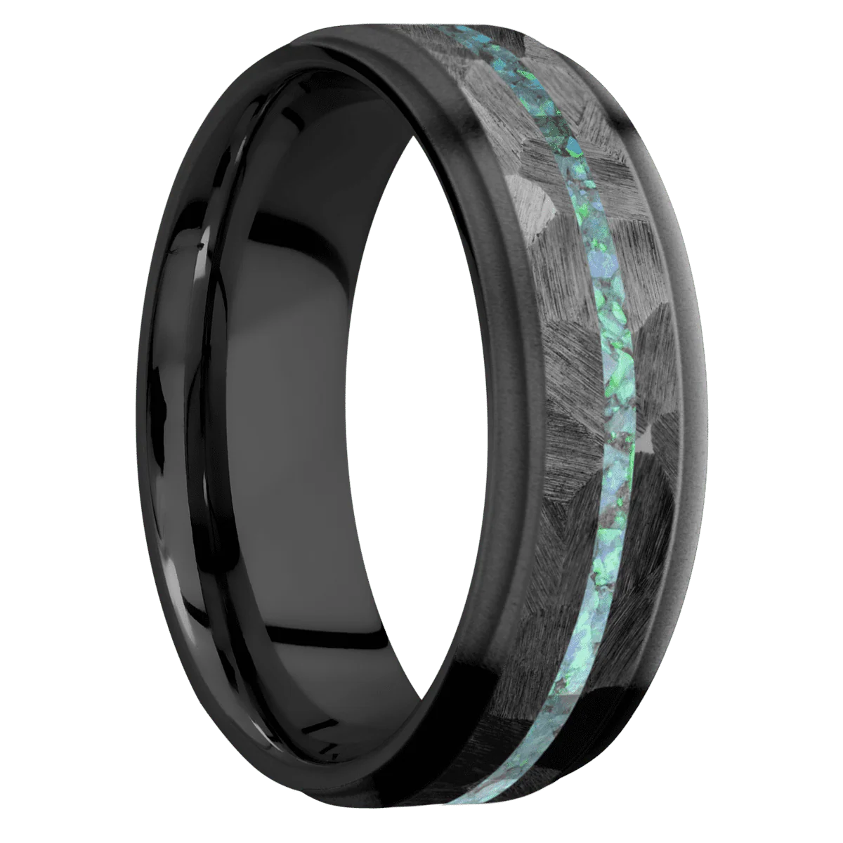 Zirconium + Rock , Bead Finish
