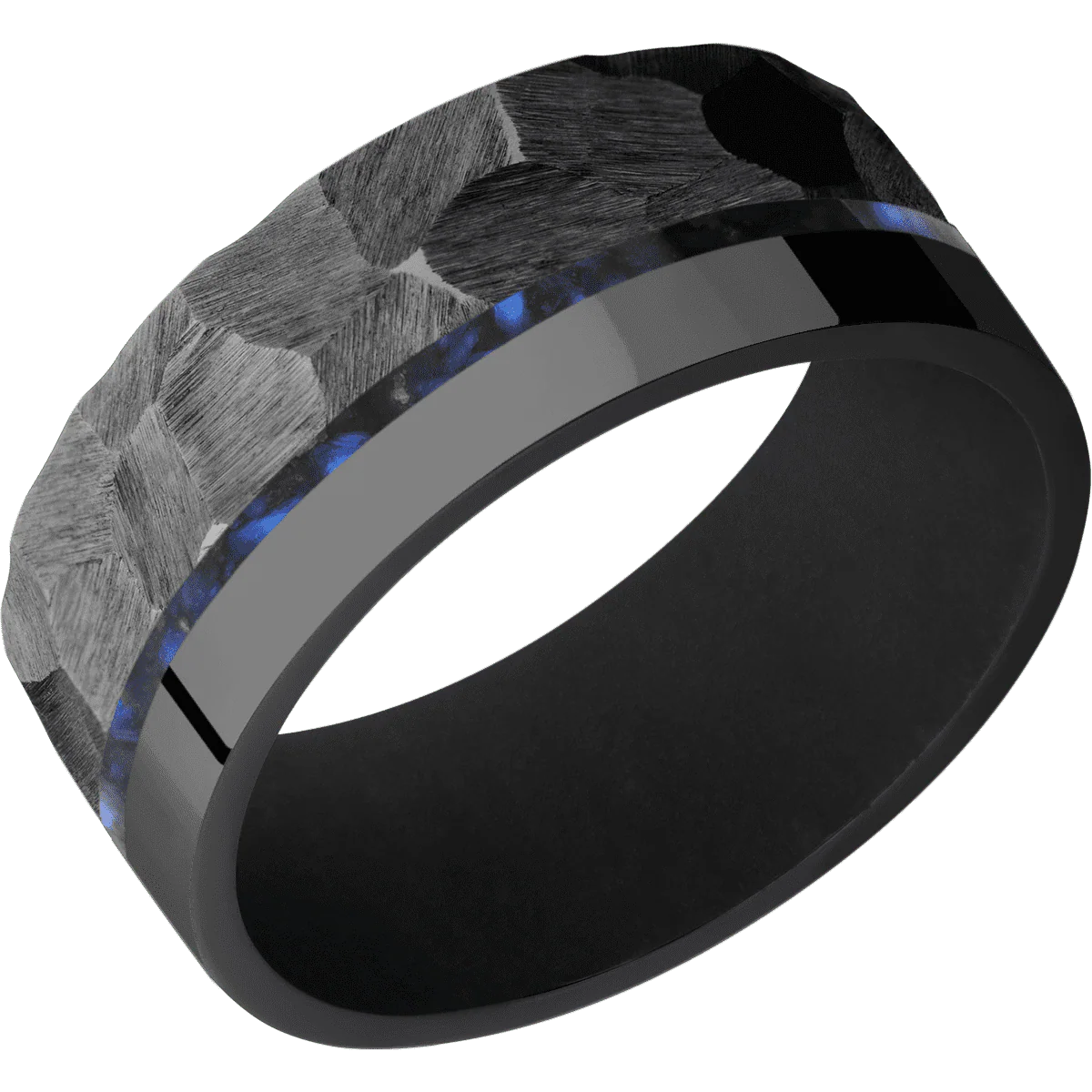 Zirconium + Rock , Polish Finish + Black - Image 2