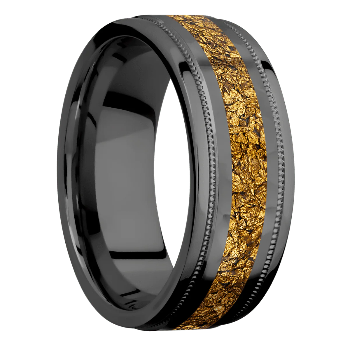 Zirconium + Rockpolish , Polish Finish