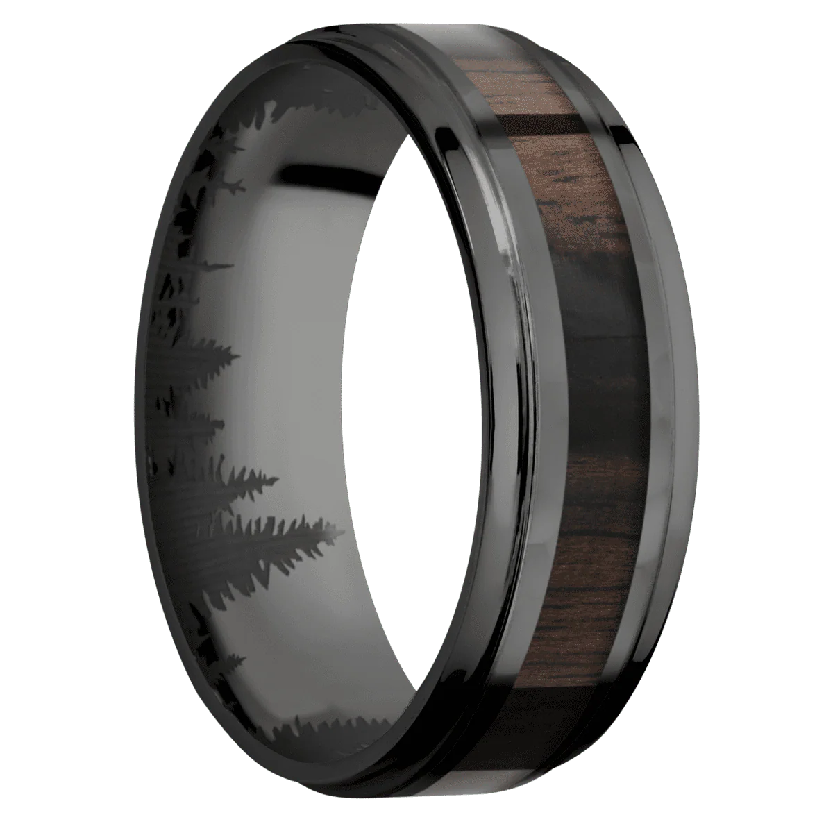 Zirconium + Rockpolish , Polish Finish