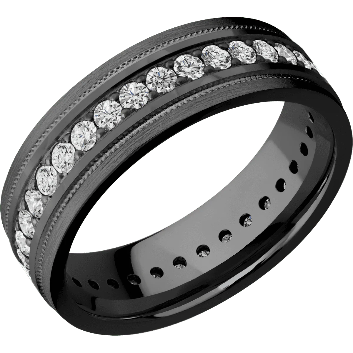 Zirconium + Rockpolish , Satin Finish - Image 2