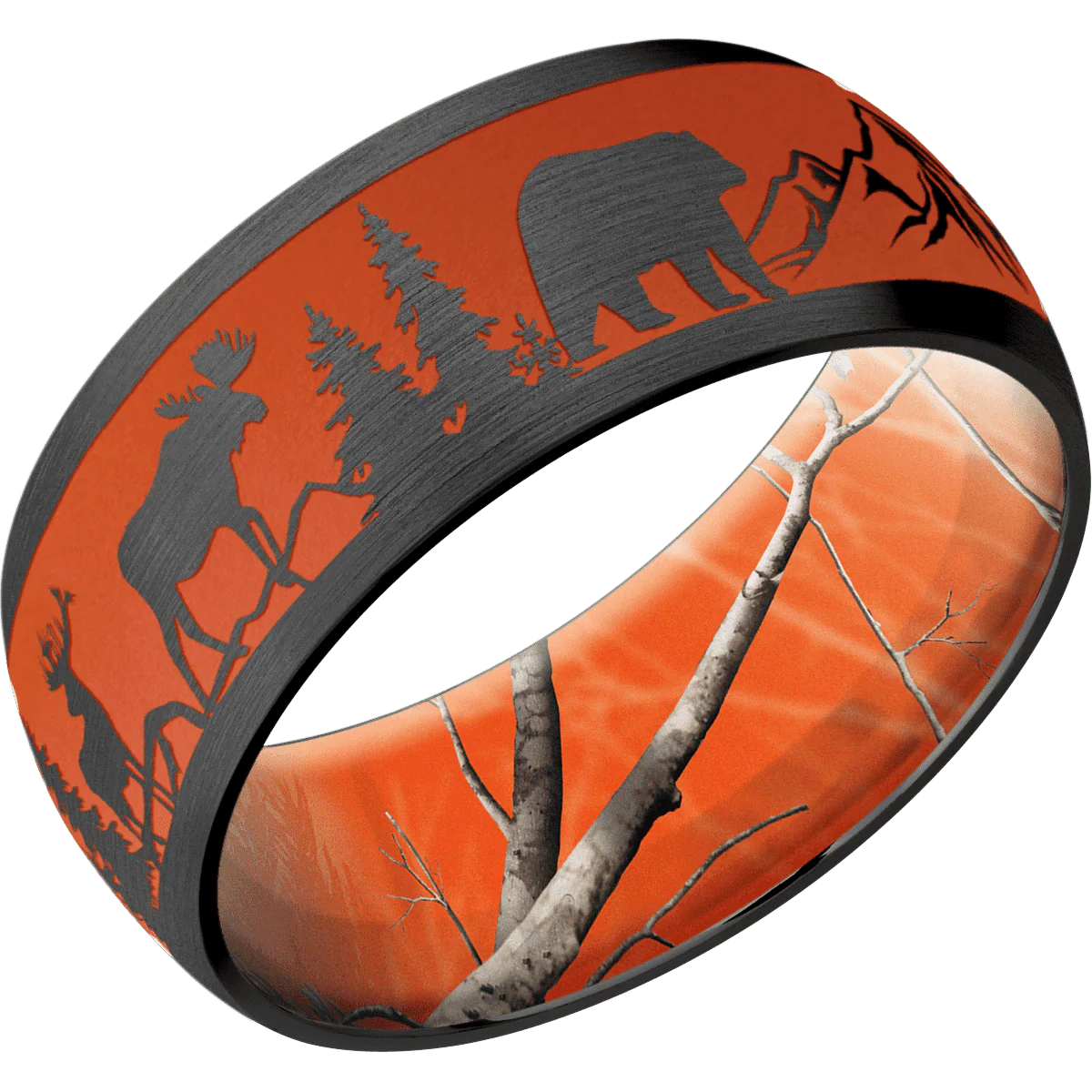 Zirconium + Satin Finish + RealTree APC Orange - Image 2