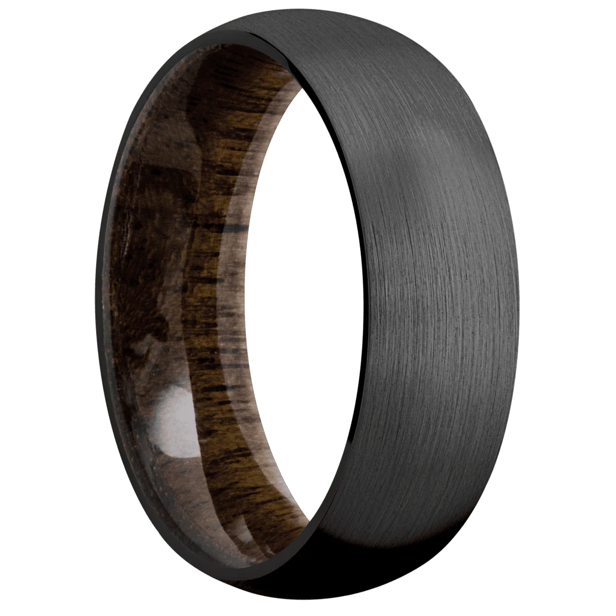 Zirconium + Satin Finish + Walnut