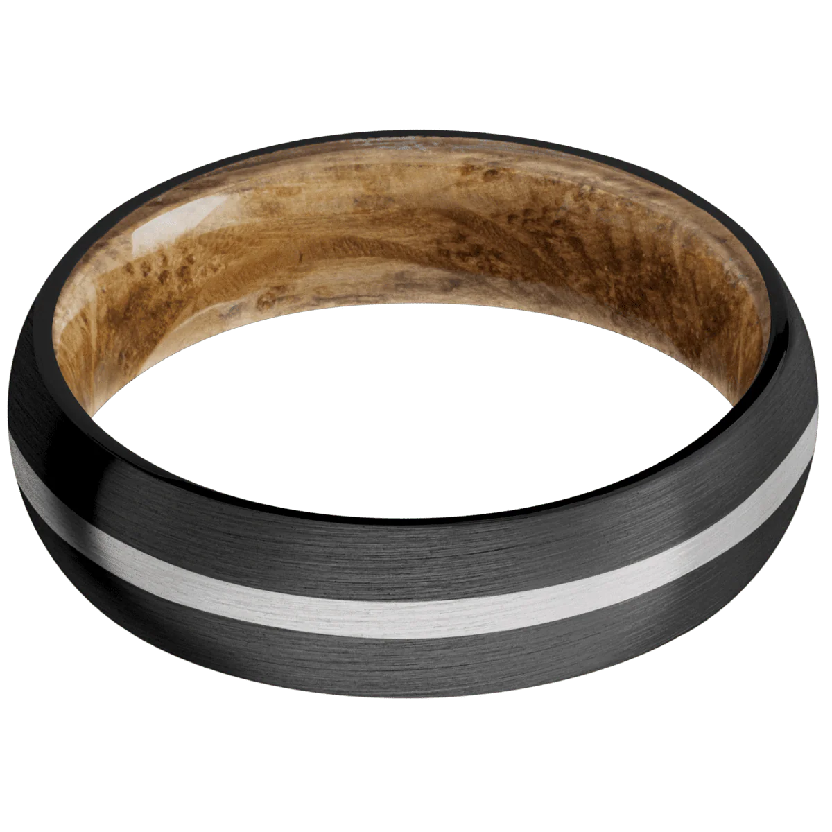 Zirconium + Satin Finish + Whiskey Barrel - Image 3