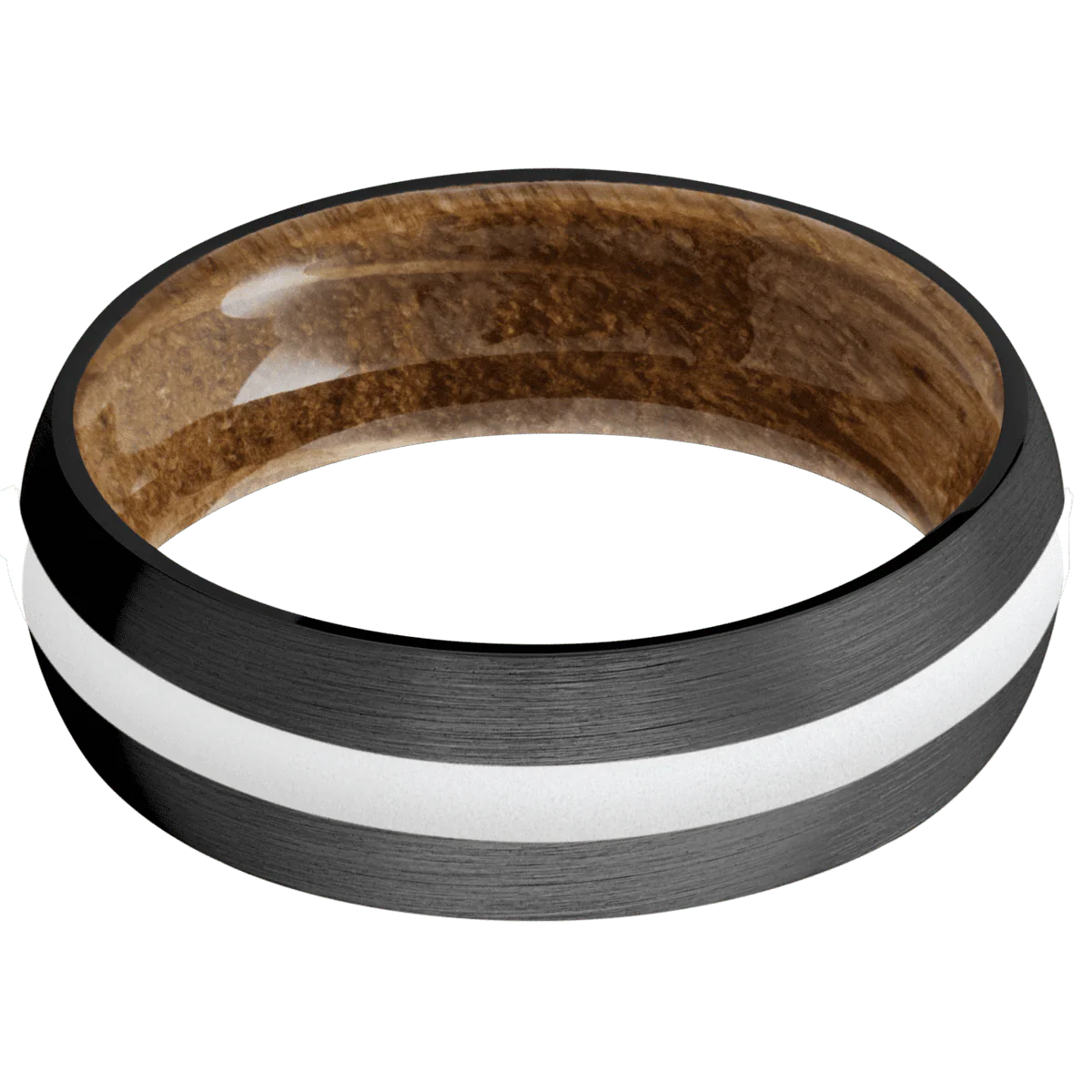 Zirconium + Satin Finish + Whiskey Barrel - Image 3