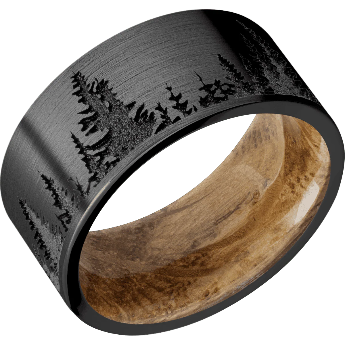 Zirconium + Satin Finish + Whiskey Barrel - Image 2