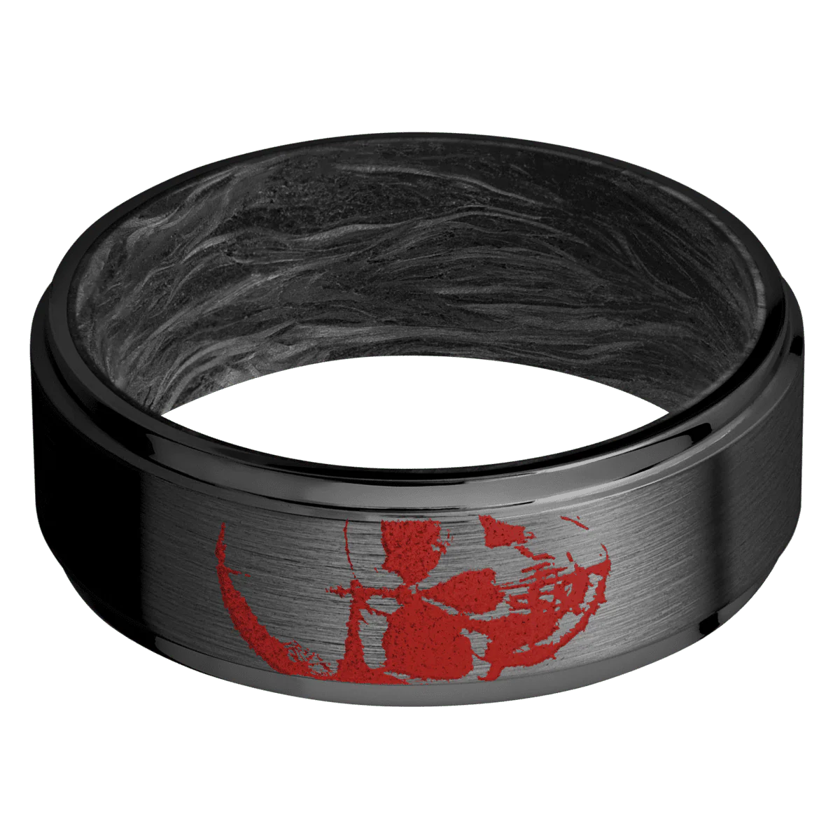 Zirconium + Satin , Polish Finish + Forged Carbon Fiber - Image 3