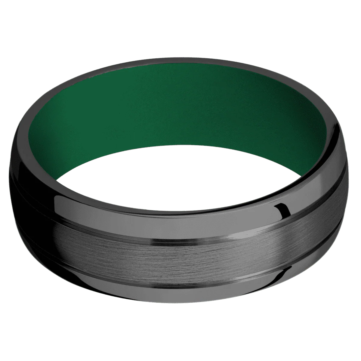 Zirconium + Satin , Polish Finish + Green - Image 3