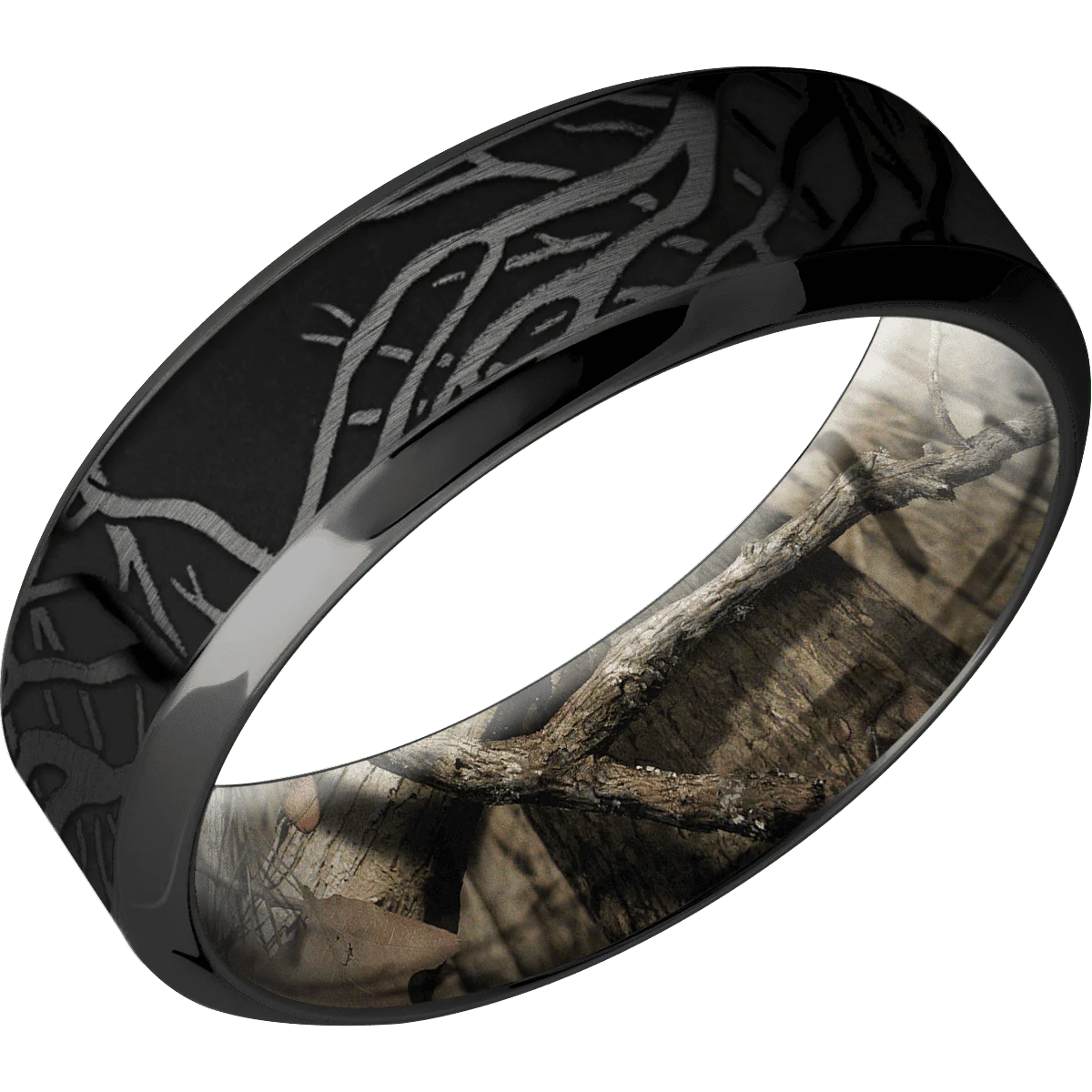 Zirconium + Satin , Polish Finish + MossyOak Break Up Infinity - Image 2