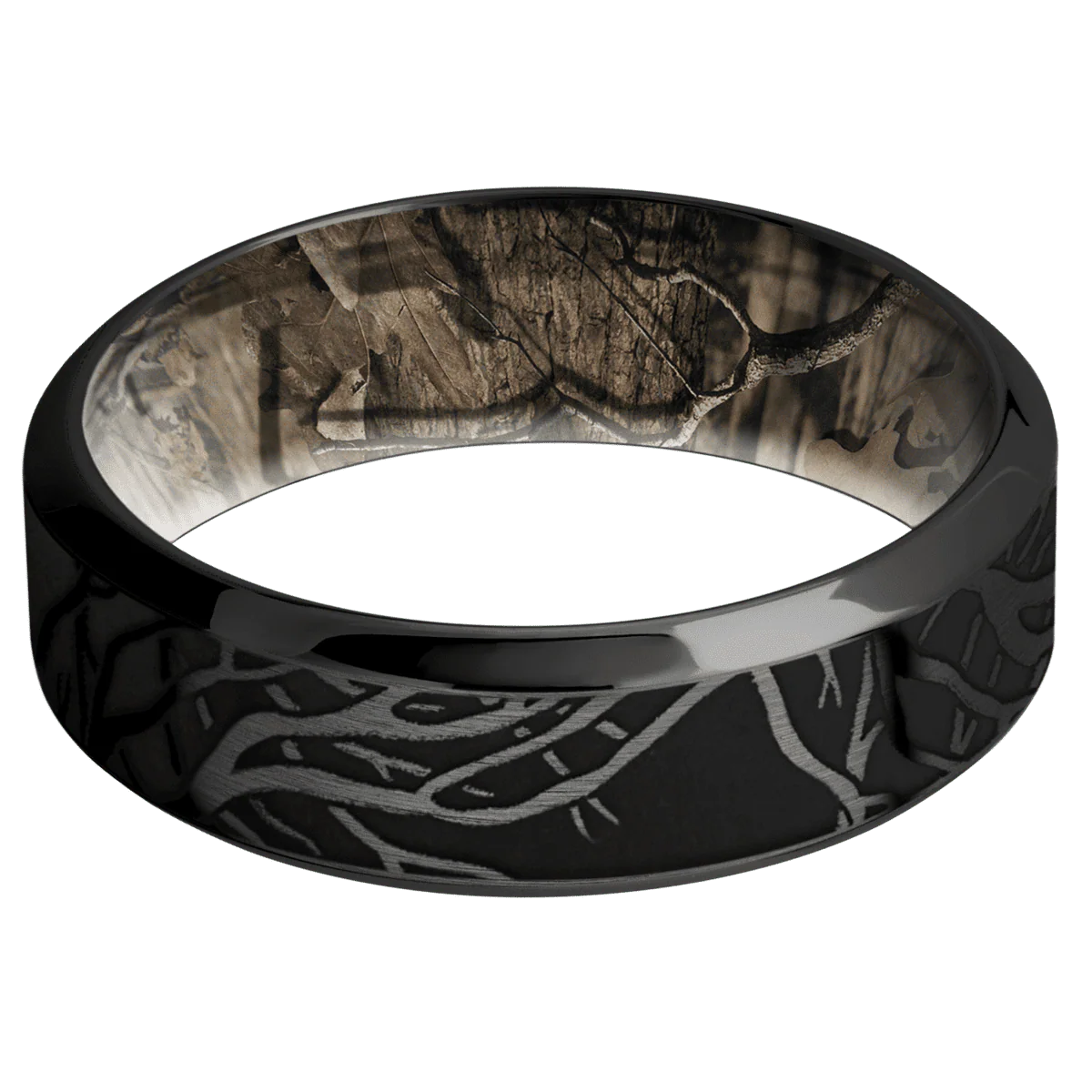 Zirconium + Satin , Polish Finish + MossyOak Break Up Infinity - Image 3
