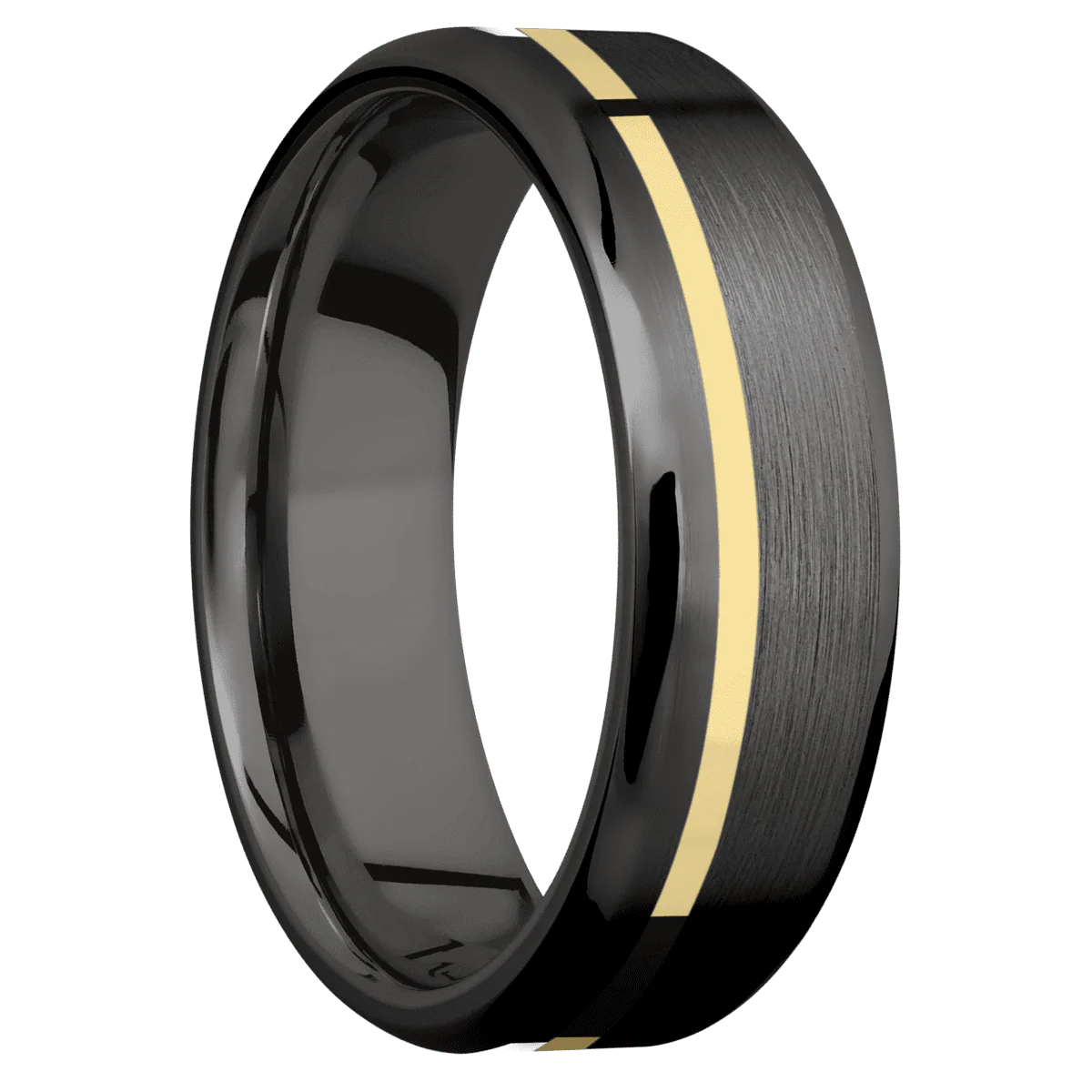 Zirconium + Satin , Polish Finish + Tantalum Noir