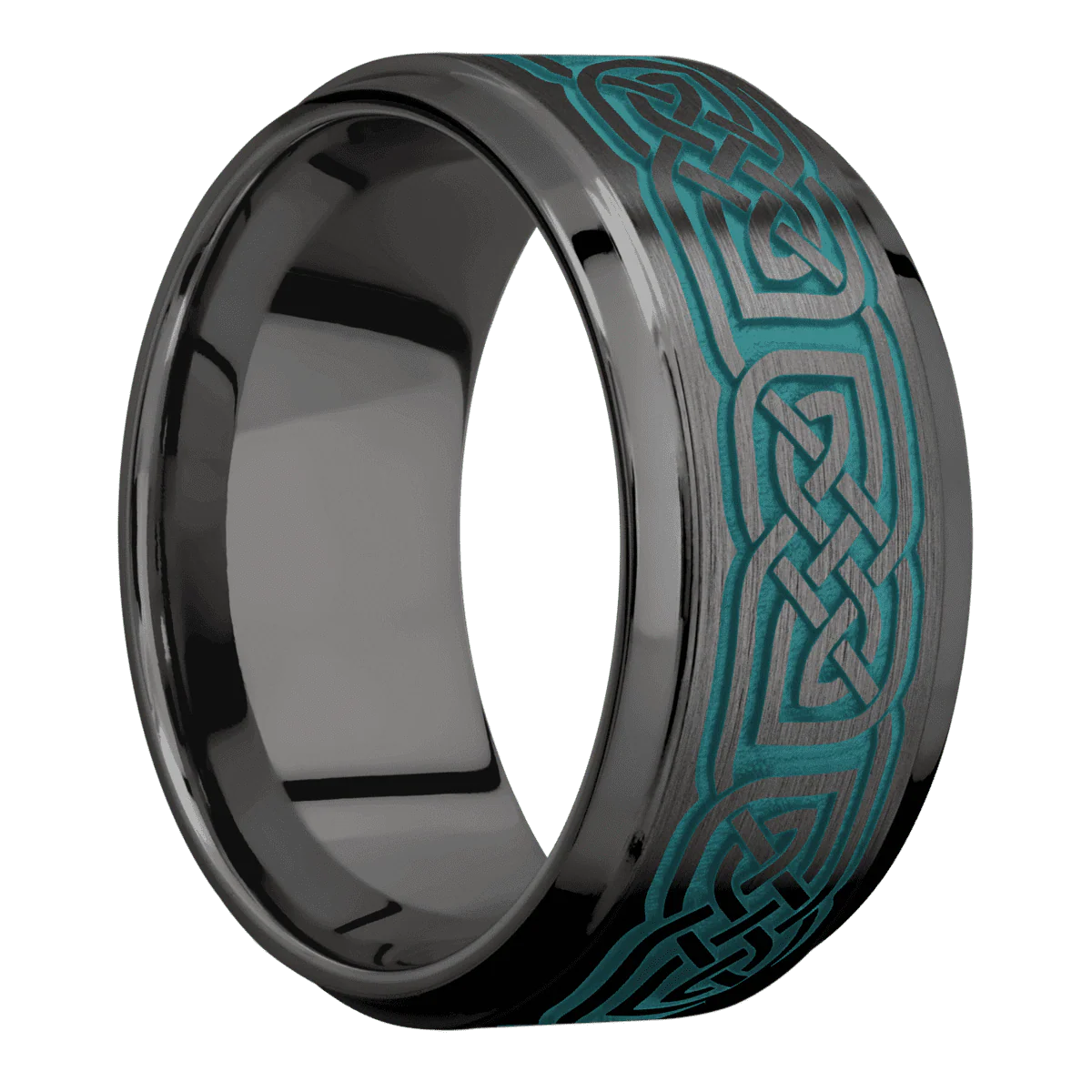 Zirconium + Satin , Polish Finish + Tantalum Noir
