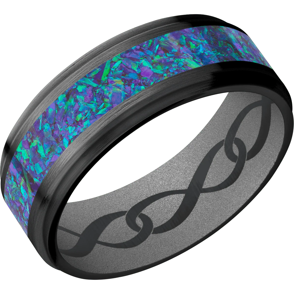 Zirconium + Satin , Satin Finish + Crushed Silver - Image 2