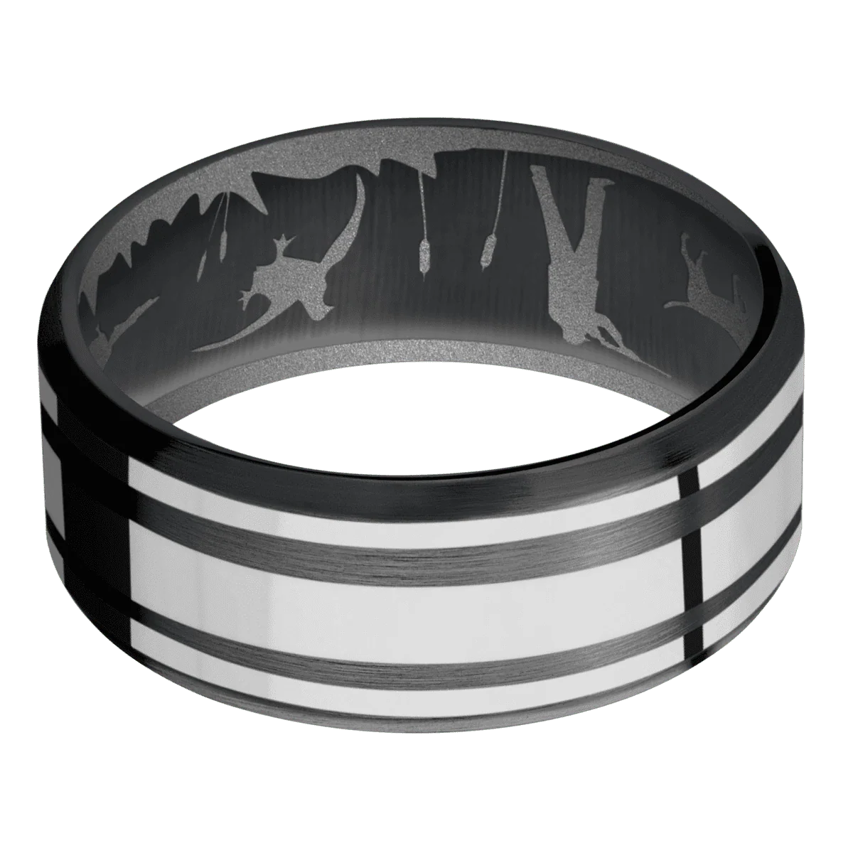Zirconium + Satin , Satin Finish + Crushed Silver - Image 3