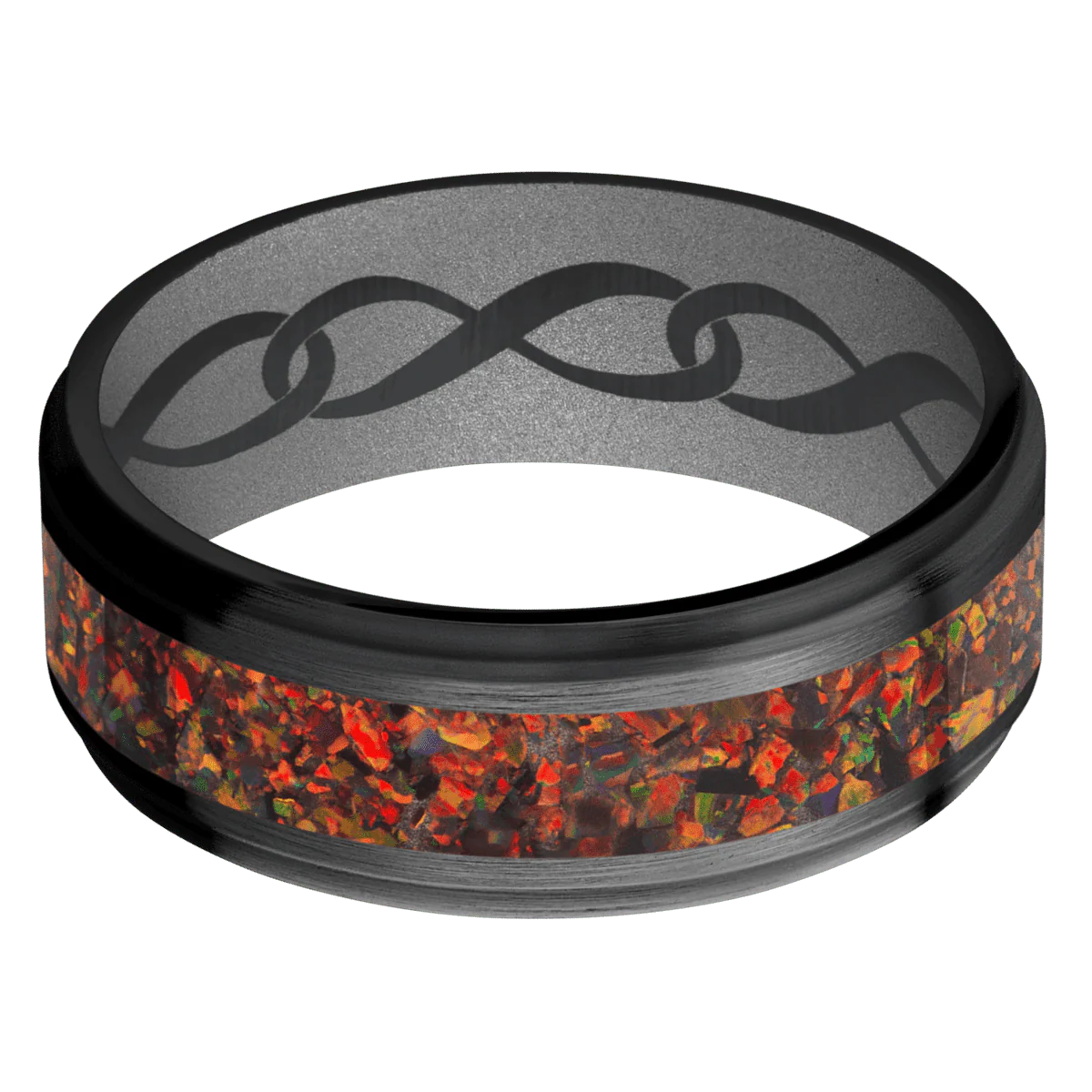 Zirconium + Satin , Satin Finish + Crushed Silver - Image 3