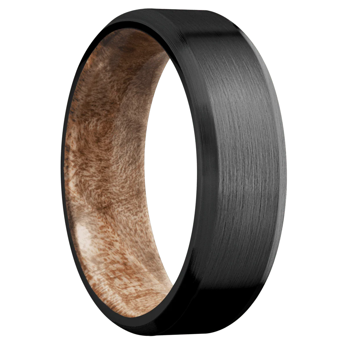 Zirconium + Satin , Satin Finish + Maple Burl