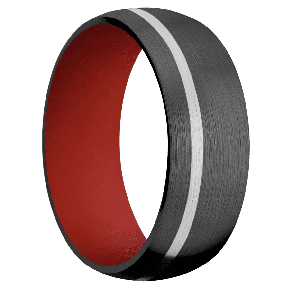 Zirconium + Satin , Satin Finish + Red Apple