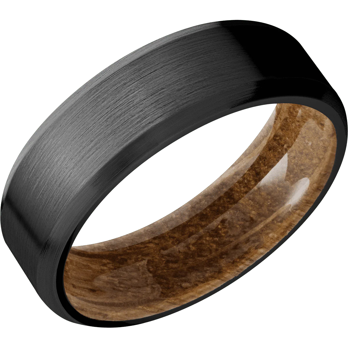 Zirconium + Satin , Satin Finish + Whiskey Barrel - Image 2