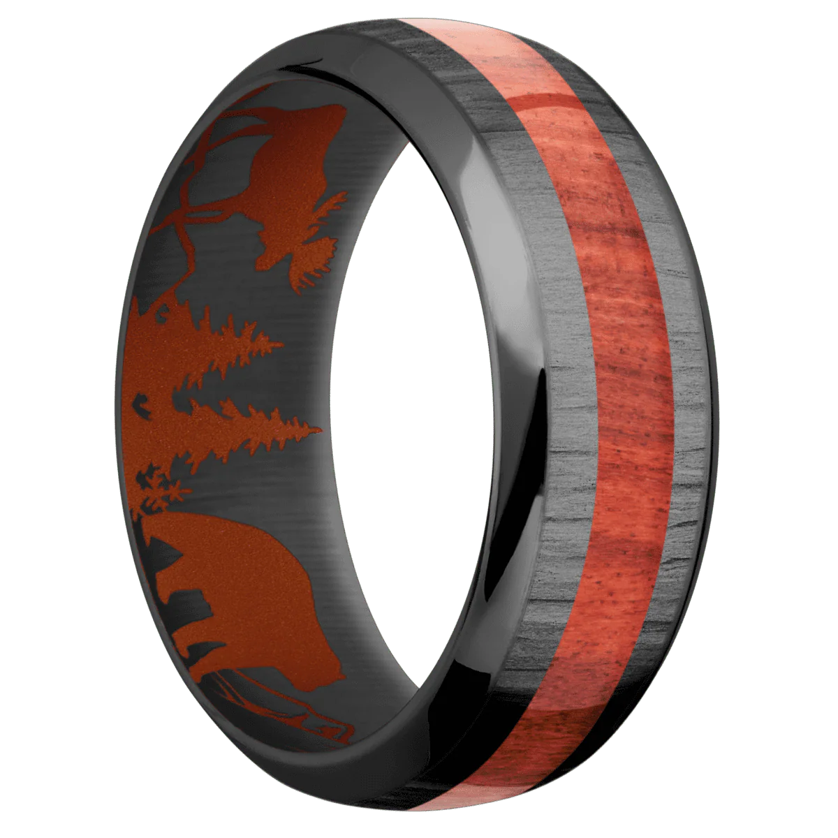 Zirconium + Treebark1 , Polish Finish + Tequila Sunrise