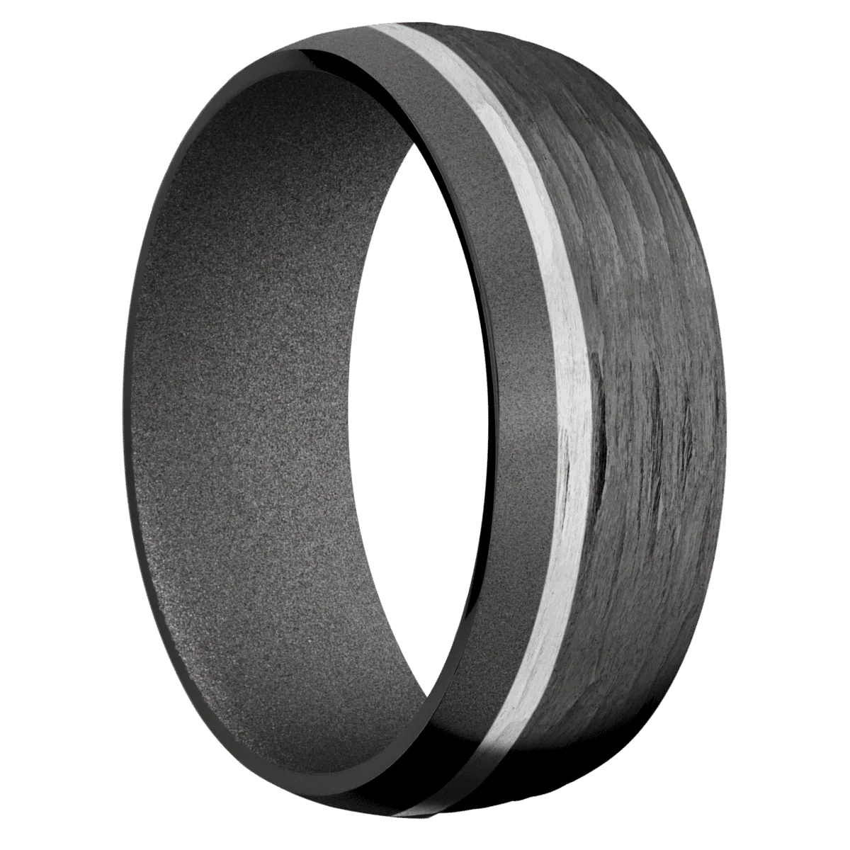 Zirconium + Treebarkh , Bead Finish + Gun Metal Grey