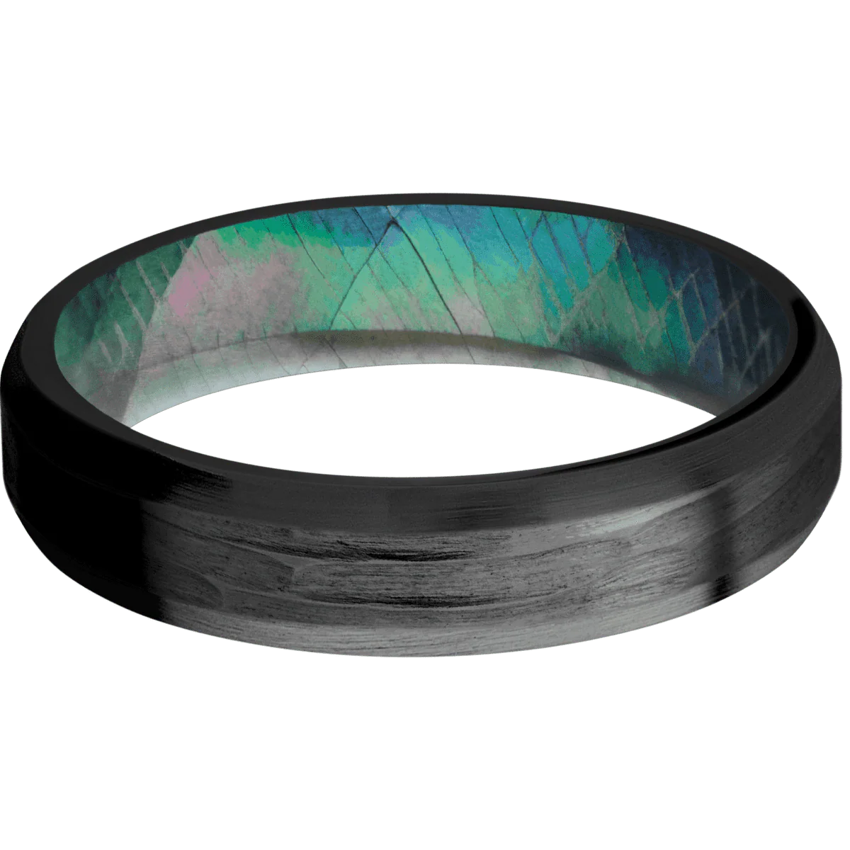 Zirconium + Treebarkh , Satin Finish + Black Mother of Pearl - Image 3
